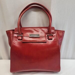 Botkier Nicola Large Red Leather Tote